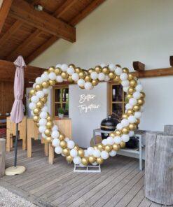 Relive Your Vows - Classic White Anniversary Decor