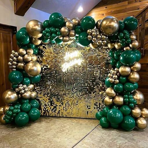 Sequin and Green Birthday Decor - Image 3
