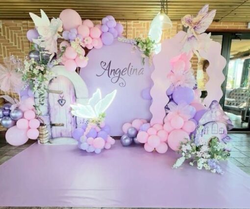 Butterfly Glow Birthday Bash Decor - Image 3