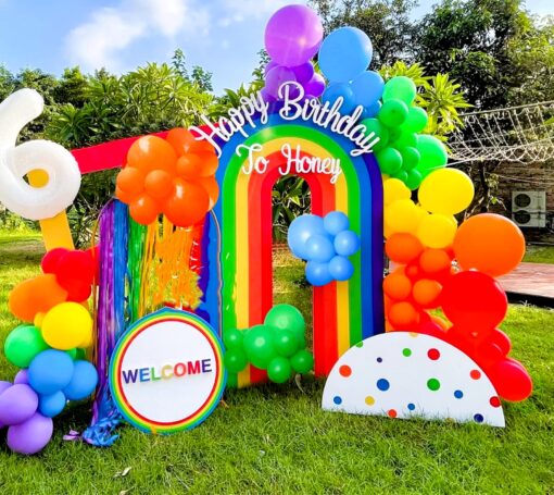 Kids special Rainbow Fruit Delight Decor - Image 2
