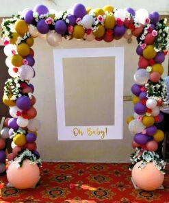 Alternative view of Announce Your Joy - Premium Sequins Baby Shower Decor