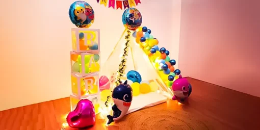 Baby Shark Theme Kids Canopy