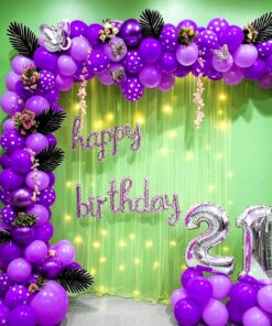 Blissful Purple affair Birthday theme