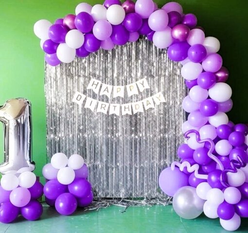 Blissful Purple affair Birthday theme - Image 2