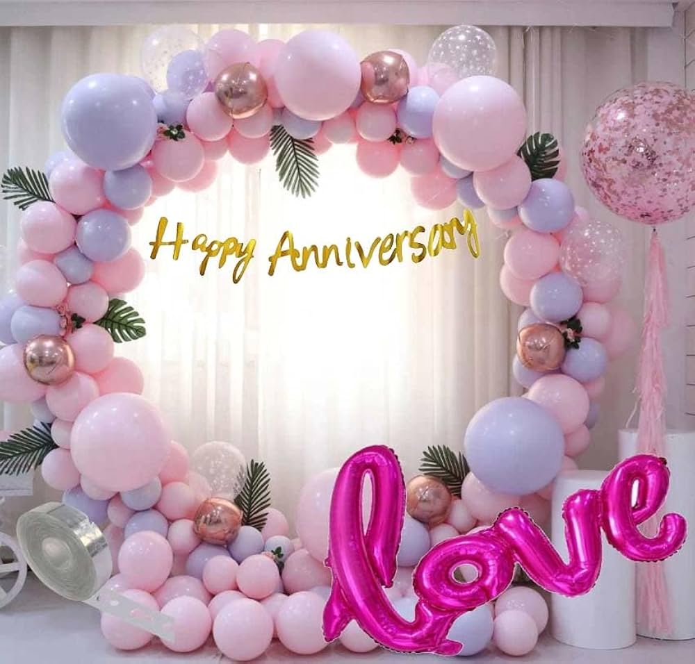Celebrate Love - Lavender Rose Extravaganza Anniversary Decor - Image 2