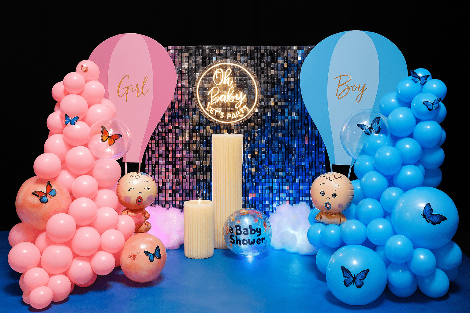 Dreamy Sky Baby Shower Decor