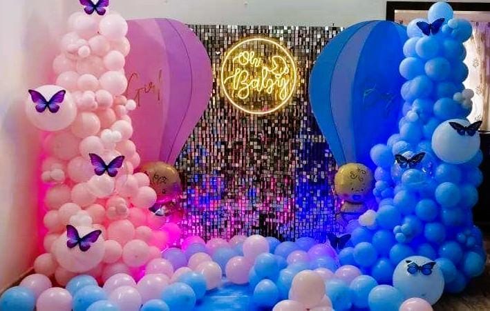 Dreamy Sky Baby Shower Decor - Image 6