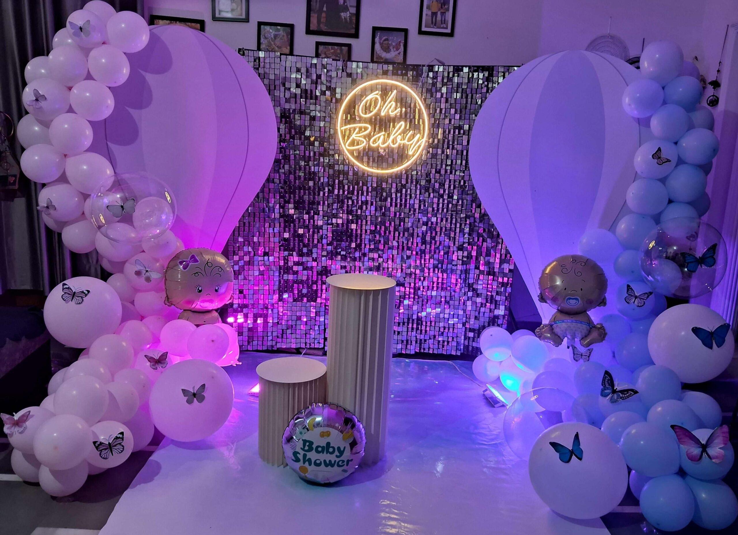 Dreamy Sky Baby Shower Decor - Image 3