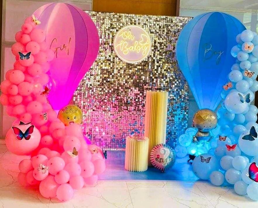 Dreamy Sky Baby Shower Decor - Image 4