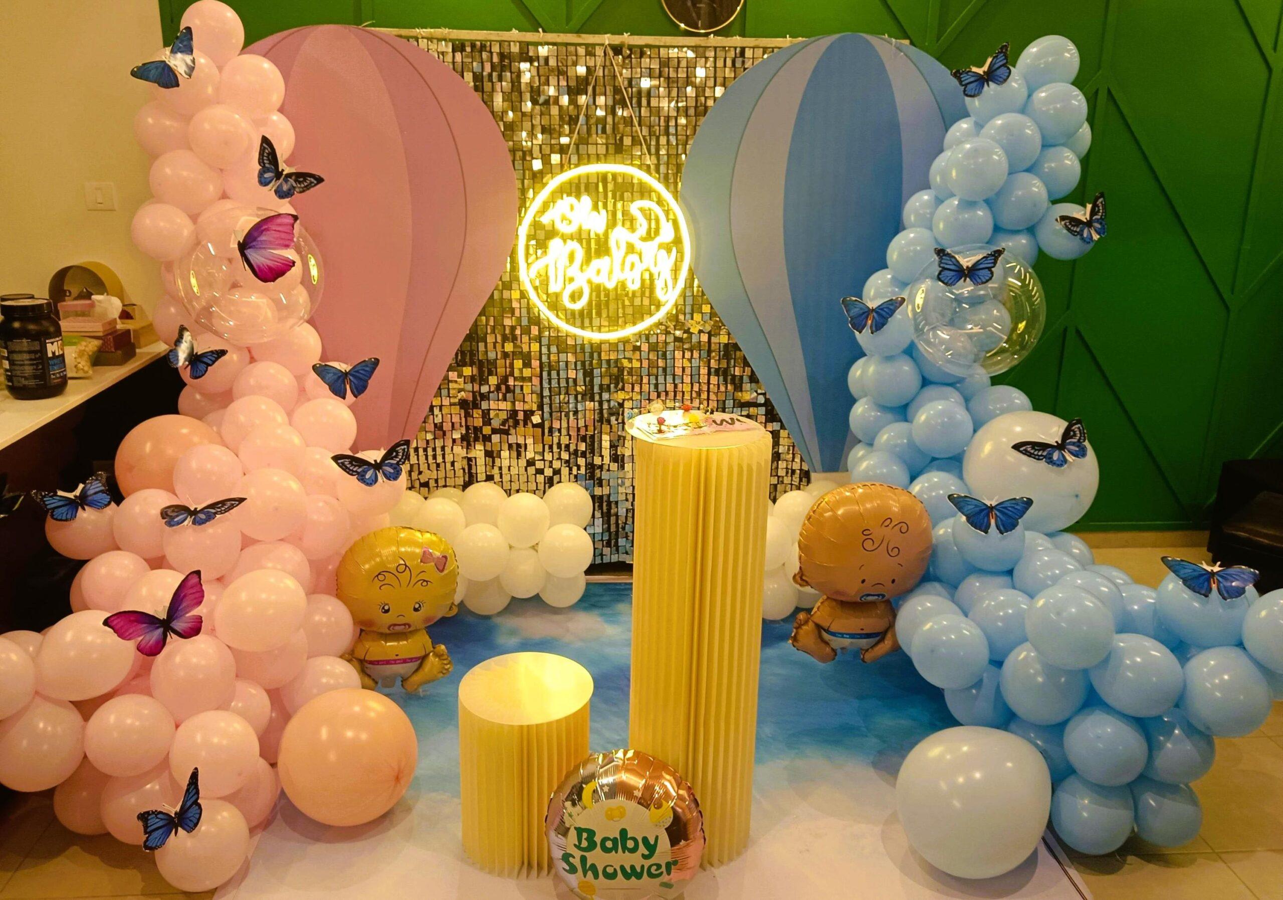 Dreamy Sky Baby Shower Decor - Image 5