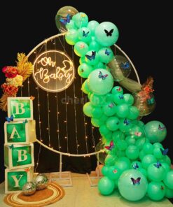 Enchanted Mint: A Pastel Green Paradise Baby Shower