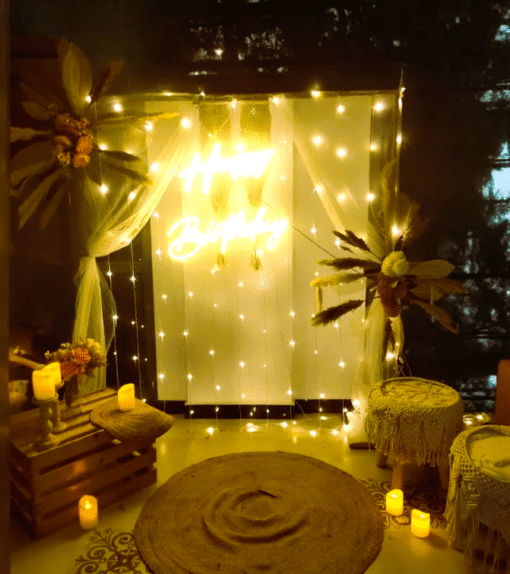 Enchanting Boho Baby Shower & Maternity Decor - Image 3