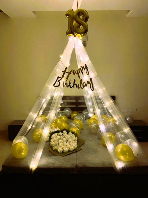 Enchanting Cabana Tent Birthday Decor - Image 3