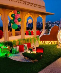 Fairytale Boho Proposal Setup