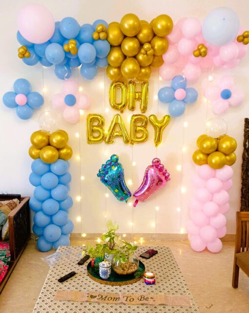Gilded Baby Shower & Welcome Decor - Image 2