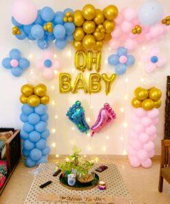 Alternative view of Gilded Baby Shower & Welcome Decor