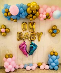 Gilded Baby Shower & Welcome Decor