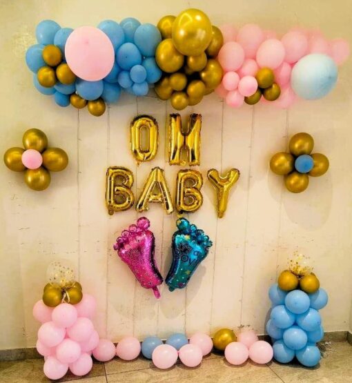 Gilded Baby Shower & Welcome Decor