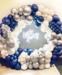 Alternative view of Golden & Shades of Sky Anniversary Decor