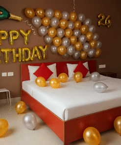 Golden & Silver Champagne Birthday Bash