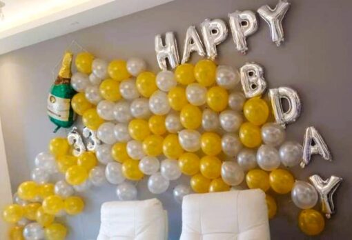 Golden & Silver Champagne Birthday Bash - Image 3