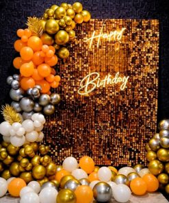 Golden Spectacle Birthday Celebration Decor