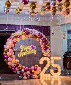 Alternative view of Golden Splendor: Unforgettable Anniversary Decorations