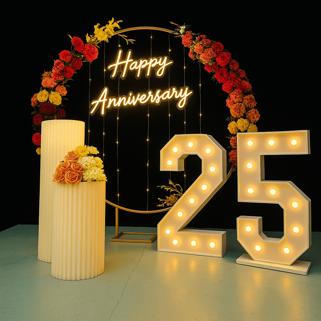 Golden Splendor: Unforgettable Anniversary Decorations - Image 4