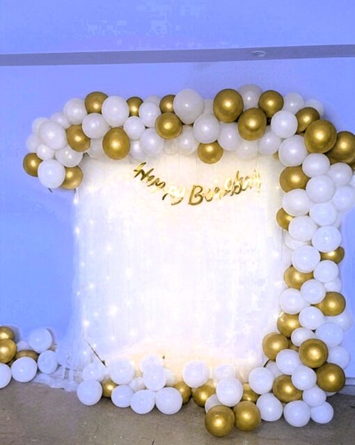 Golden & White Birthday Theme - Image 3