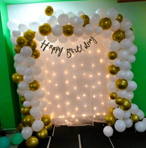 Golden & White Birthday Theme - Image 2