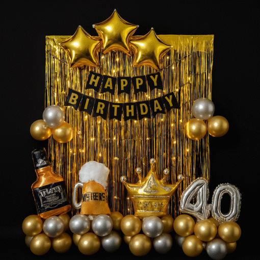 Grand Drinks Theme Birthday Decor