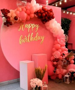 Grand Rose Gold Birthday Decor