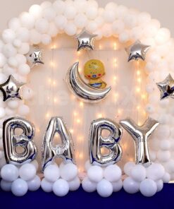 Heavenly Baby Shower Decor