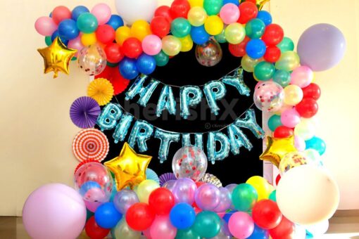 Multicolored Birthday Decoration