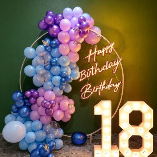 Oceanic Oasis Ring Birthday theme