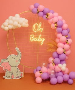 Oh Baby : Baby Elephant Pastel Decor