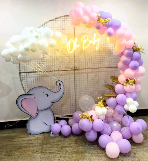 Oh Baby : Baby Elephant Pastel Decor - Image 2