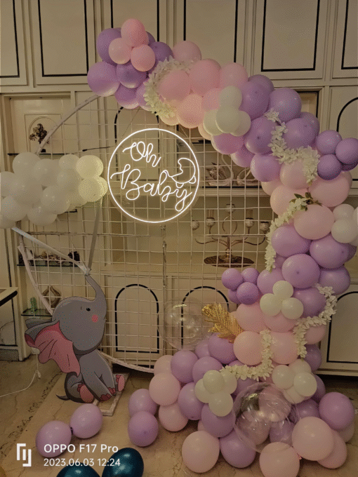 Oh Baby : Baby Elephant Pastel Decor - Image 4