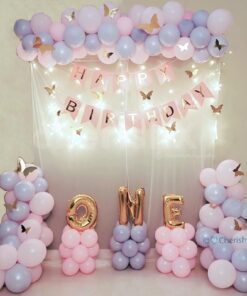 Pastel Butterfly Theme Decor