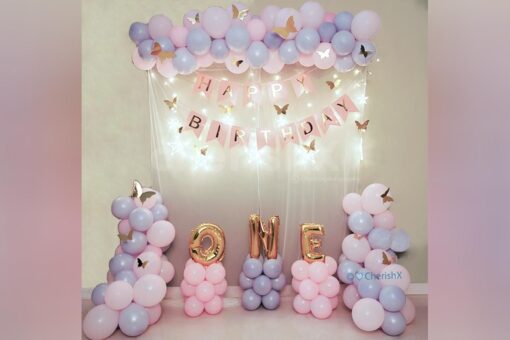 Pastel Butterfly Theme Decor