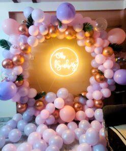 Alternative view of Pastel Elegance - Pink and Purple Oh Baby Decor