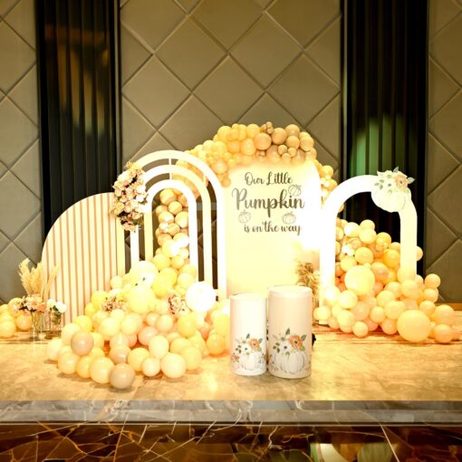 Pumpkin Patch Baby Shower Bash Decor