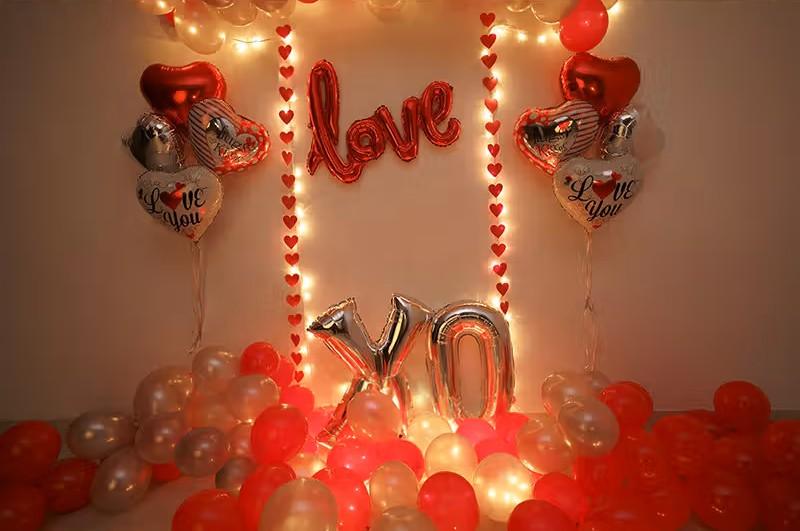 Rose Gold Love Wall XO Decor