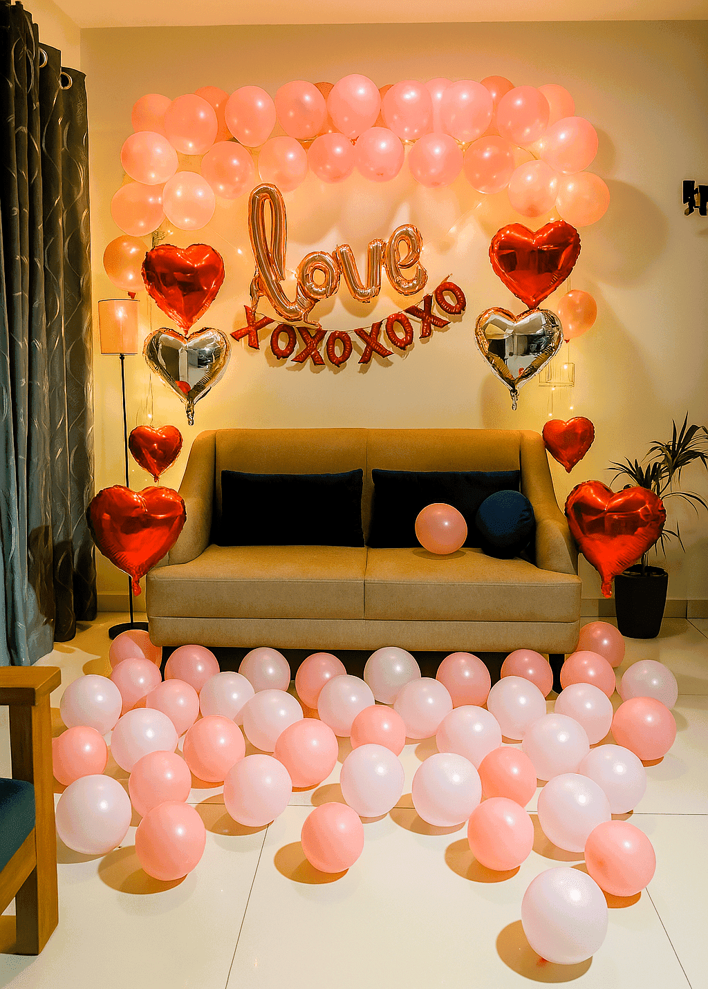 Rose Gold Love Wall XO Decor - Image 2