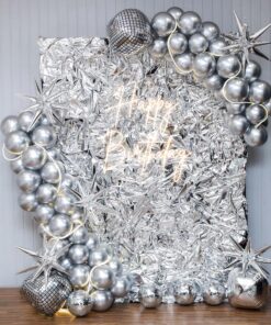 Shimmering Neon Birthday Bash Decor