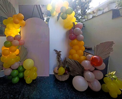 Sophisticated Blue & Brown baby shower decor - Image 4
