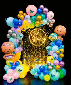 Splash of Color: Rainbow Baby Shower Decor