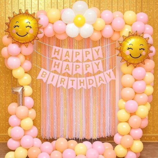 Sunny Pastel Birthday theme