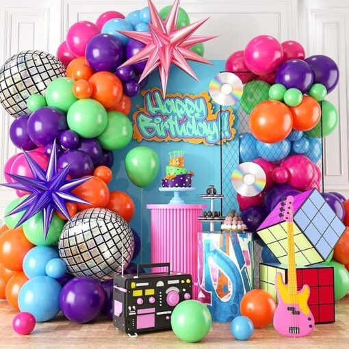 Retro Radiance & Sequin Magic Birthday theme - Image 5
