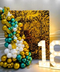 Emerald Elegance 18th Birthday Decor